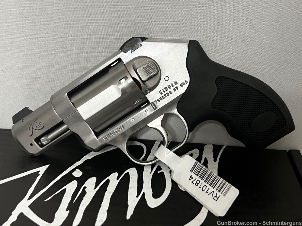 Kimber K6s Stainless 357 Mag 2" Barrel CA compliant revolver -img-4
