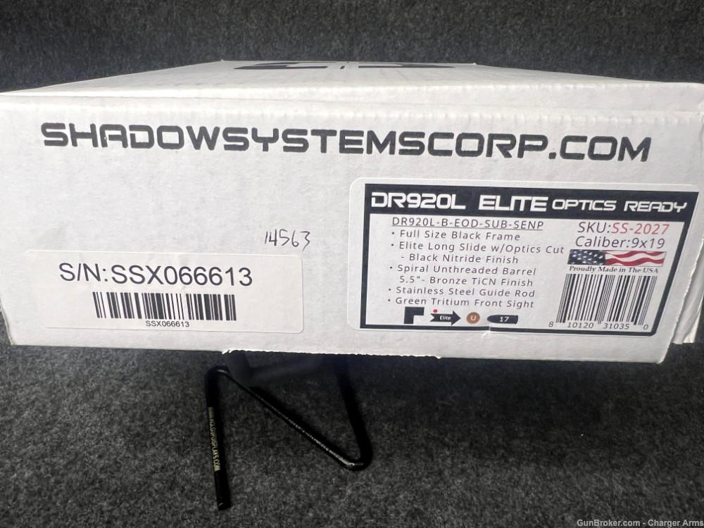 Shadow Systems DR920 L 9mm Elite Optics ready Match Gun-img-5