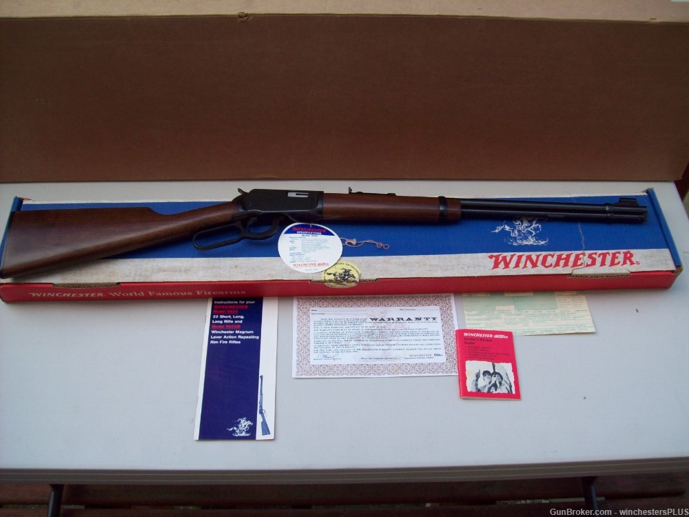 WINCHESTER 9422 RIFLE  22 LR BOX AND PAPER WORK AND HANG TAG    BOX ONLY !-img-11