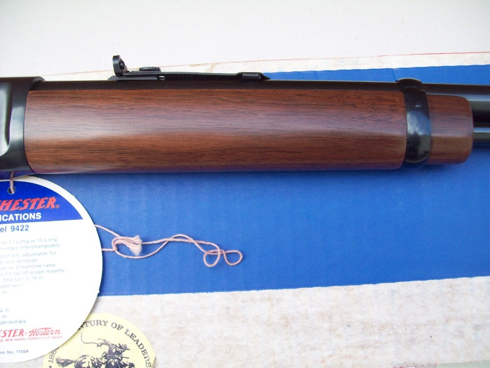 WINCHESTER 9422 RIFLE  22 LR BOX AND PAPER WORK AND HANG TAG    BOX ONLY !-img-18