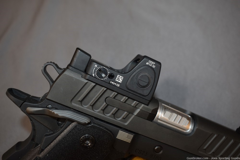 Staccato 2011 CS - 9mm Semi-Automatic Pistol w/ Trijicon Red Dot Sight-img-7