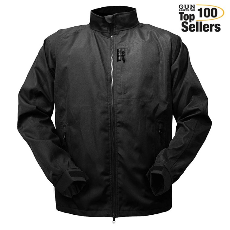 RIVERS WEST Full Metal Jacket, Color: Black Hydraguard, Size: L-img-0