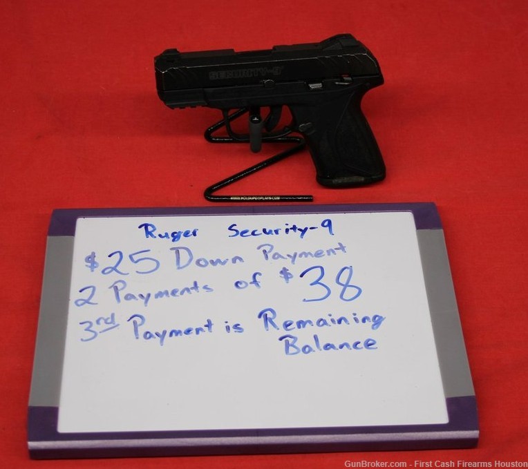 Ruger, Security-9 Compact, 9mm, Used, LAYAWAY TODAY-img-0
