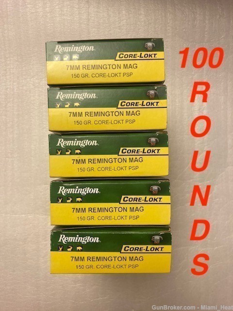 7 mm Remington 7MM 100  Rounds-img-1