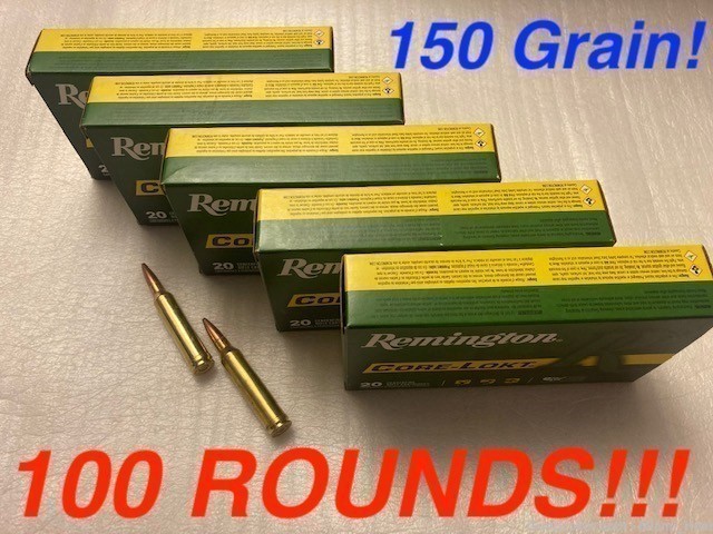 7 mm Remington 7MM 100  Rounds-img-0