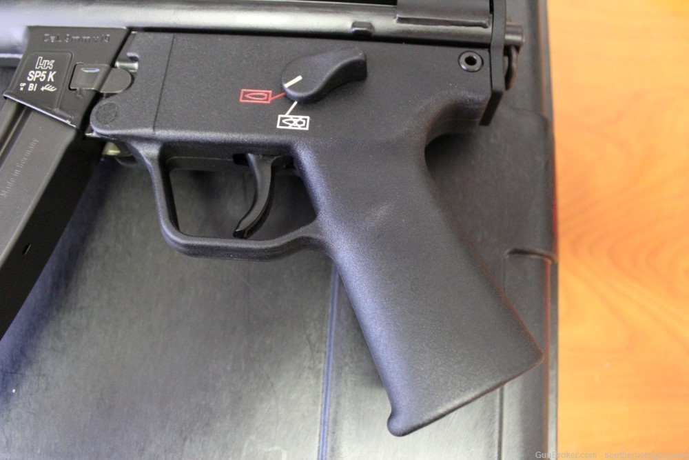 HK Heckler & Koch SP5K PDW 9mm Pistol MP5K M750900-A5 W/ Hard Case-img-9