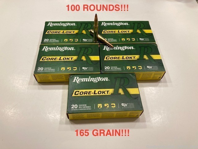 .30 06 100 Rounds 165 Grain 30-06 SPRG-img-0