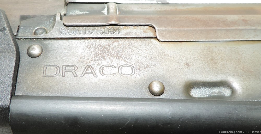 Century Arms Draco NAK-9 NAK9 9mm 11.4" Semi-Auto Pistol 1 Mag-img-2