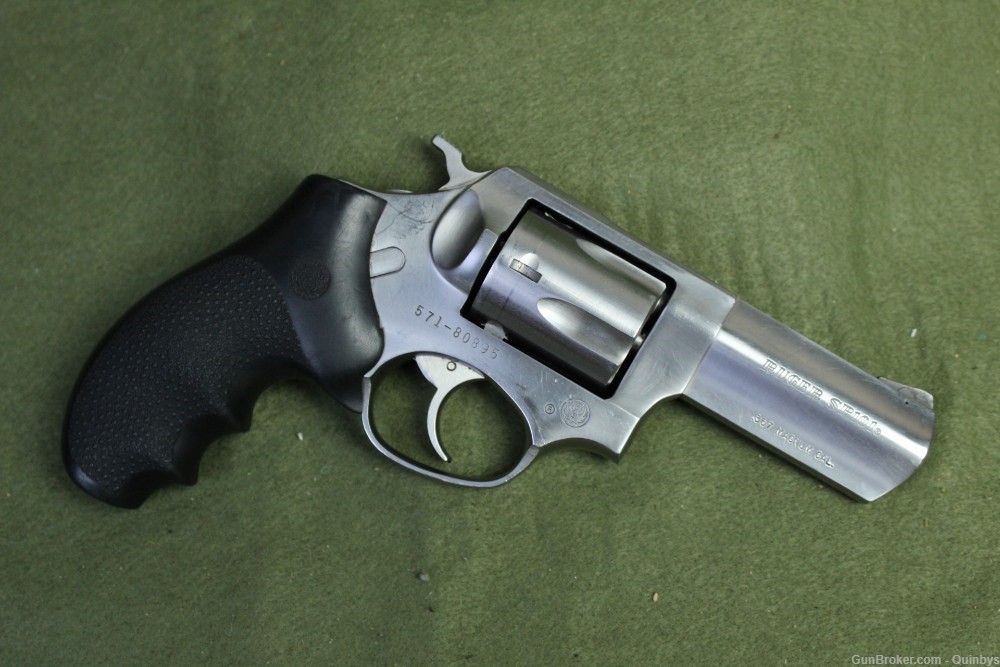 1994 Ruger SP101 Stainless 357 Mag 3 Inch Revolver-img-1
