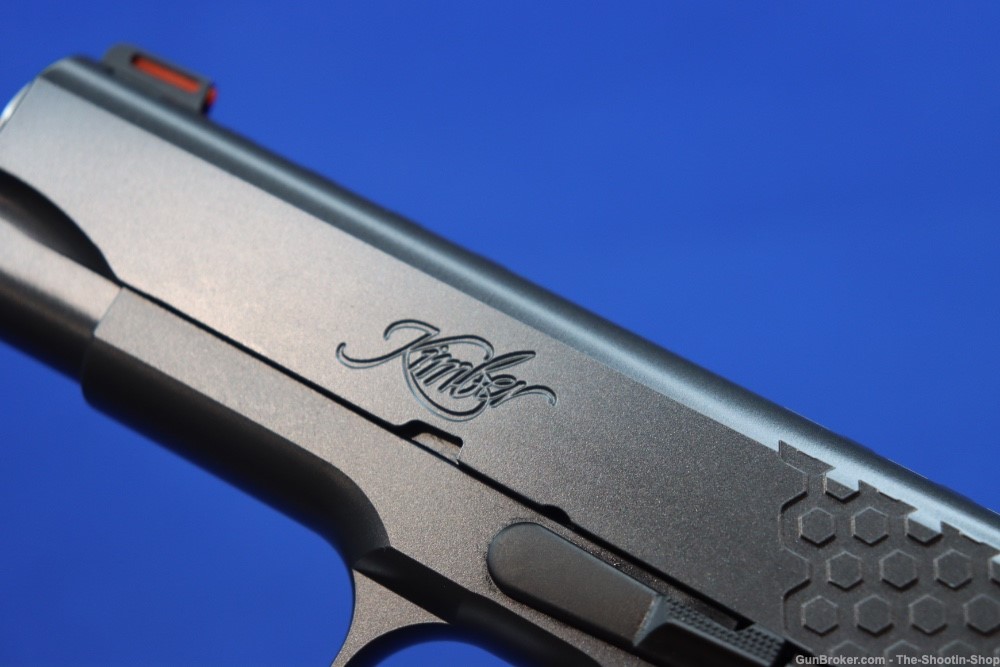 Kimber KHX PRO 1911 Pistol 45ACP Kimpro GREY Stainless G10 LASER GRIPS 45-img-20