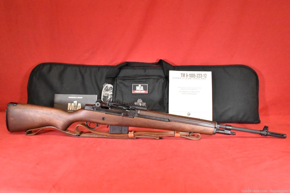 Springfield M1A Loaded 308 Win 22" National Match Scope Mount M1A-Loaded-img-1