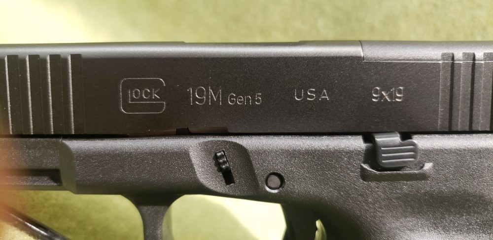 Glock 19M Gen 5 MOS Semi Auto 9mm NIB UMA195S203MOS USA Made-img-5