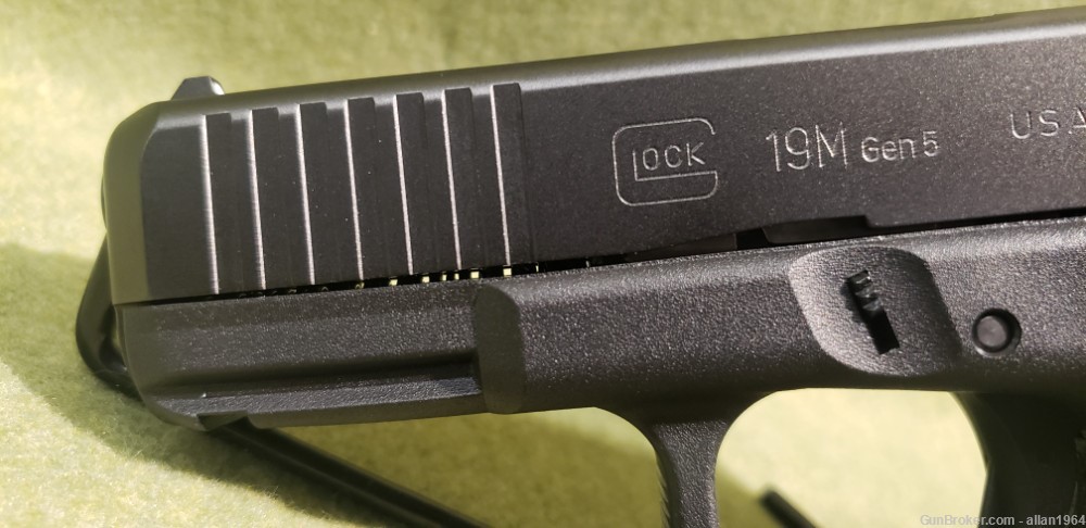 Glock 19M Gen 5 MOS Semi Auto 9mm NIB UMA195S203MOS USA Made-img-9