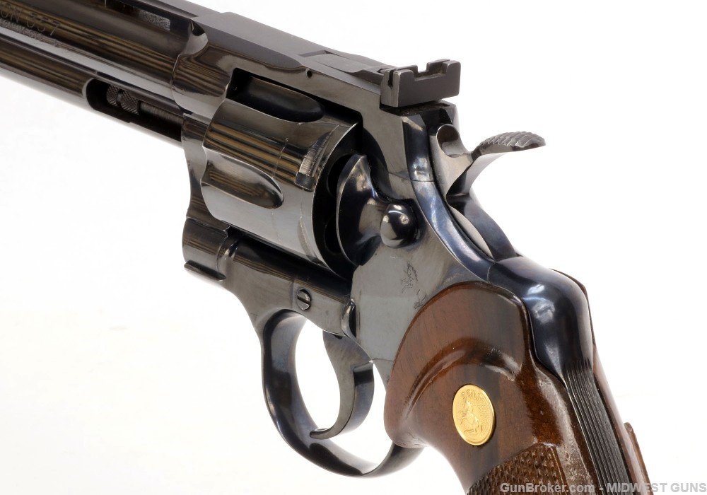 Colt Python 6" Blued .357 Magnum  Revolver 1975-img-1