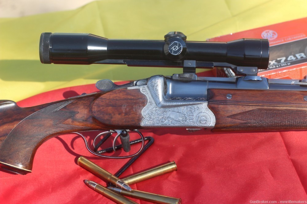 Austrian O/U Safari Gun 9.3 X 74R Caliber-img-9