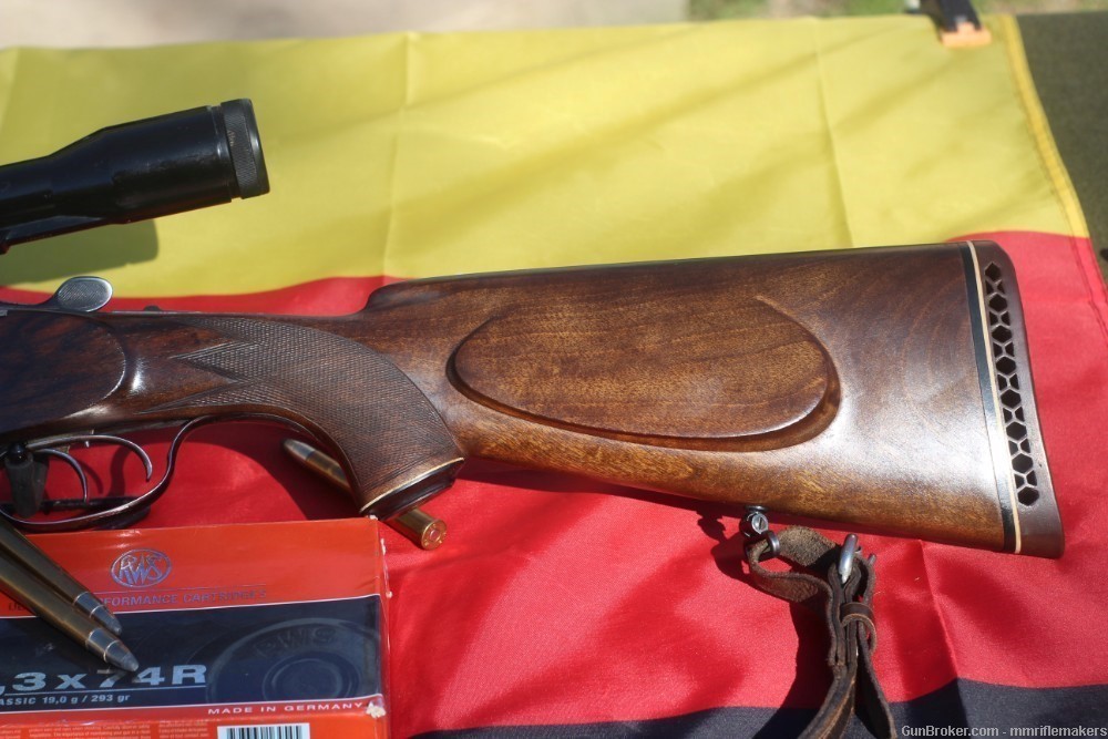 Austrian O/U Safari Gun 9.3 X 74R Caliber-img-1