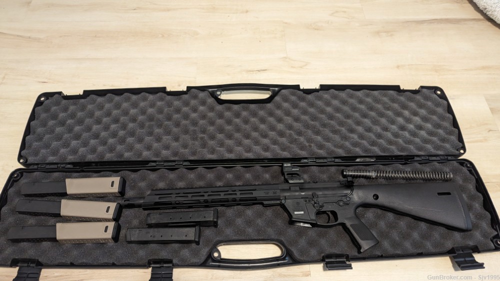 KE Arms KP-9 with Custom 9mm Upper AR9 with Holosun Red Dot-img-0