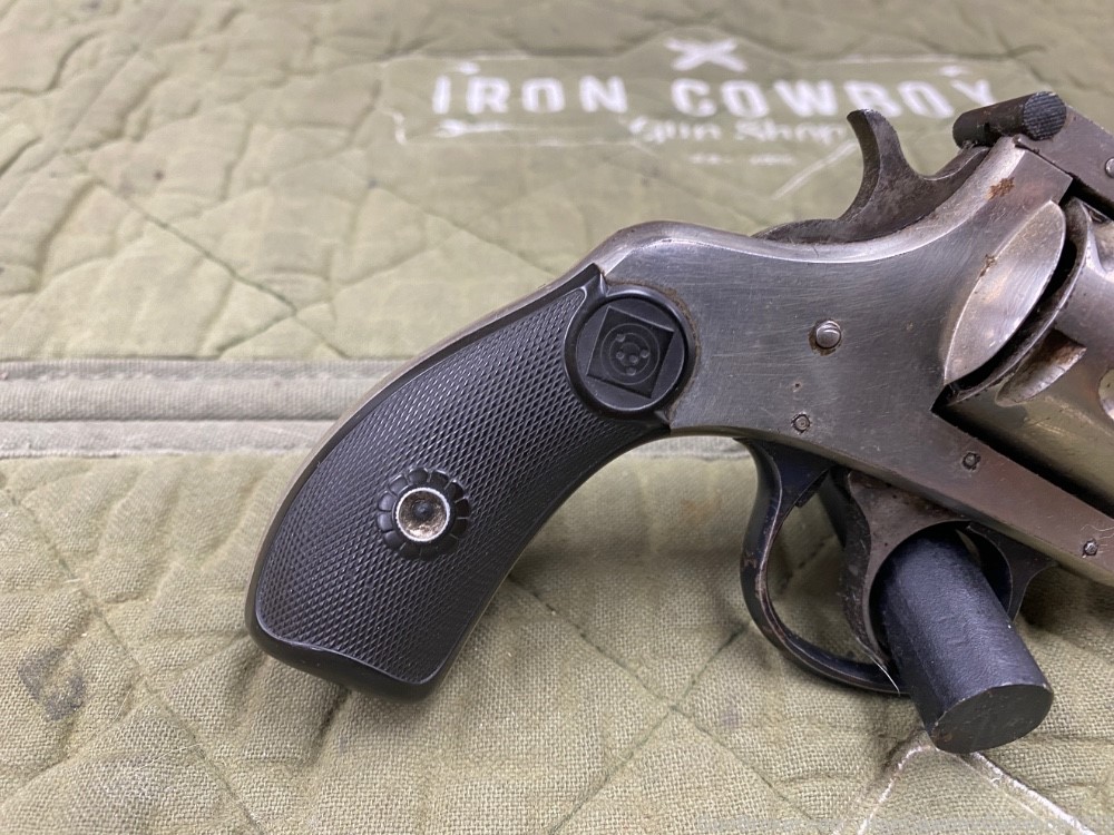 Harrington & Richardson Model 2 Top-Break Auto Ejection Revolver 38 S&W -img-6