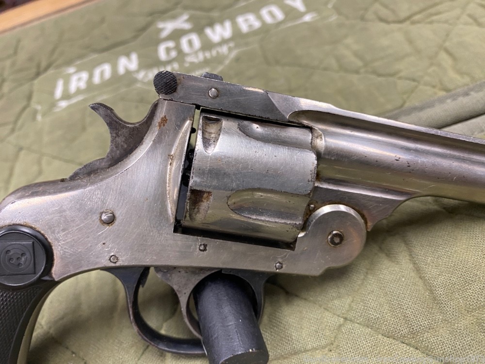 Harrington & Richardson Model 2 Top-Break Auto Ejection Revolver 38 S&W -img-7