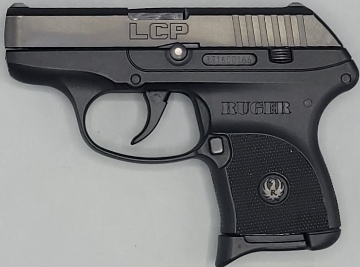 Ruger LCP Compact 380 Auto 2.75" Semi Auto Pistol Black .380 ACP .380ACP-img-0