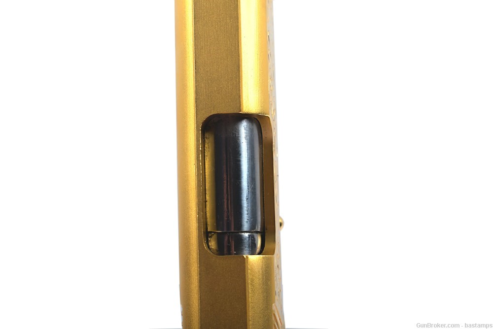 Gold Plated Engraved Colt Service Model Ace 22 LR Pistol – SN: SM39096-img-7