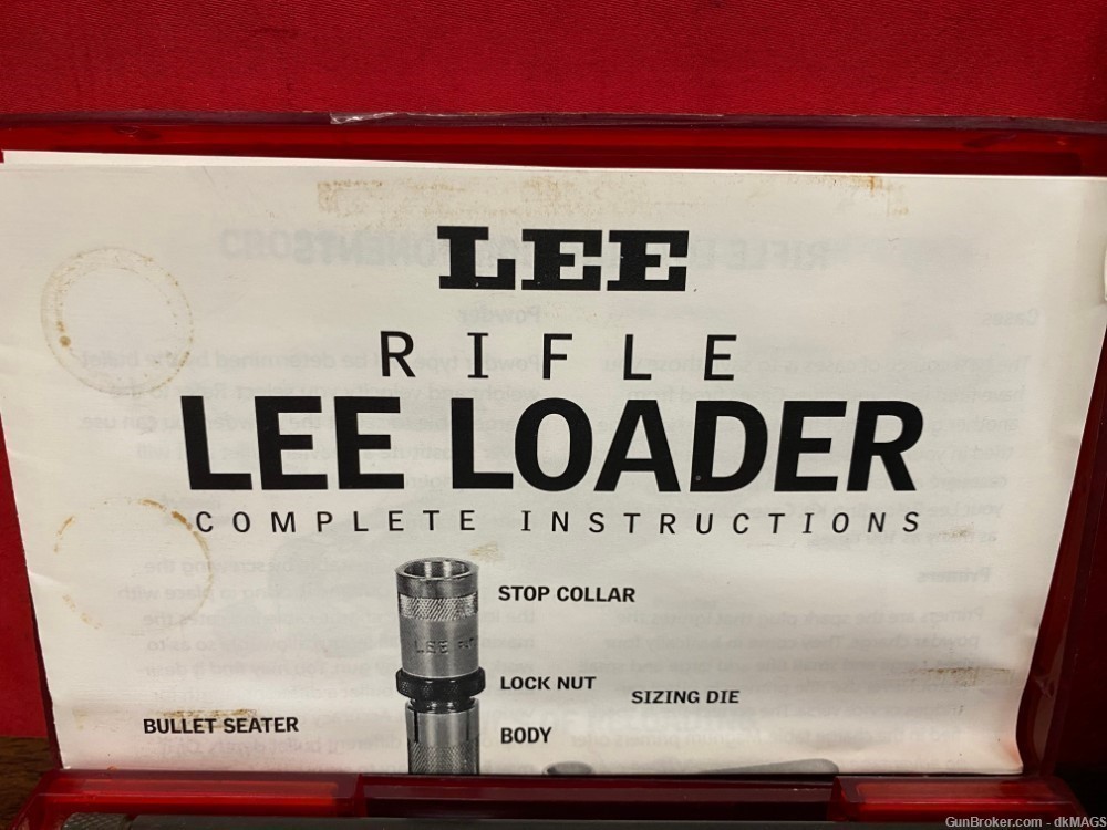 Lee Precision Classic Lee Loader Caliber .270 Win. w/ Projectiles-img-2