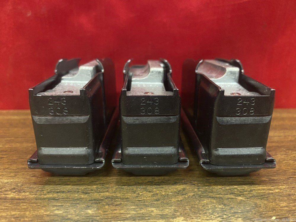 3 Winchester Model 100 4 Round .243 .308 Detachable Box Magazines-img-2