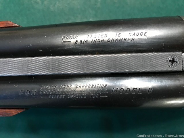 Savage Arms Corparation  Fox Model B 16 Ga Side by Side-img-10