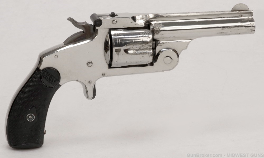 Smith & Wesson 38 Single Action 2nd Model IN THE BOX  Antique-img-4
