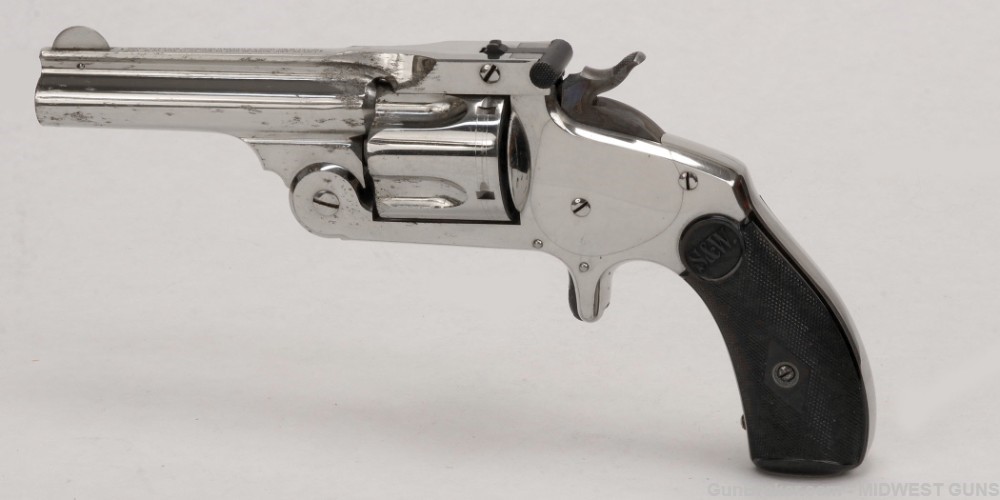 Smith & Wesson 38 Single Action 2nd Model IN THE BOX  Antique-img-0