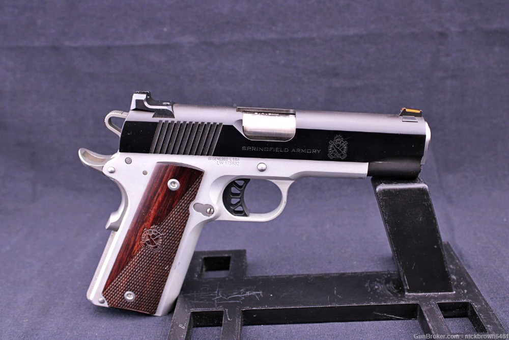 SPRINGFIELD ARMORY RONIN OPERATOR 1911 COMMANDER LENGTH 9MM TWO TONE M1911-img-7