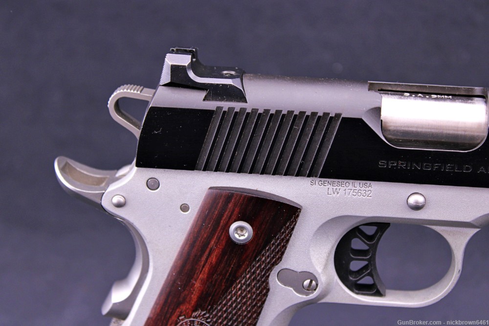 SPRINGFIELD ARMORY RONIN OPERATOR 1911 COMMANDER LENGTH 9MM TWO TONE M1911-img-9