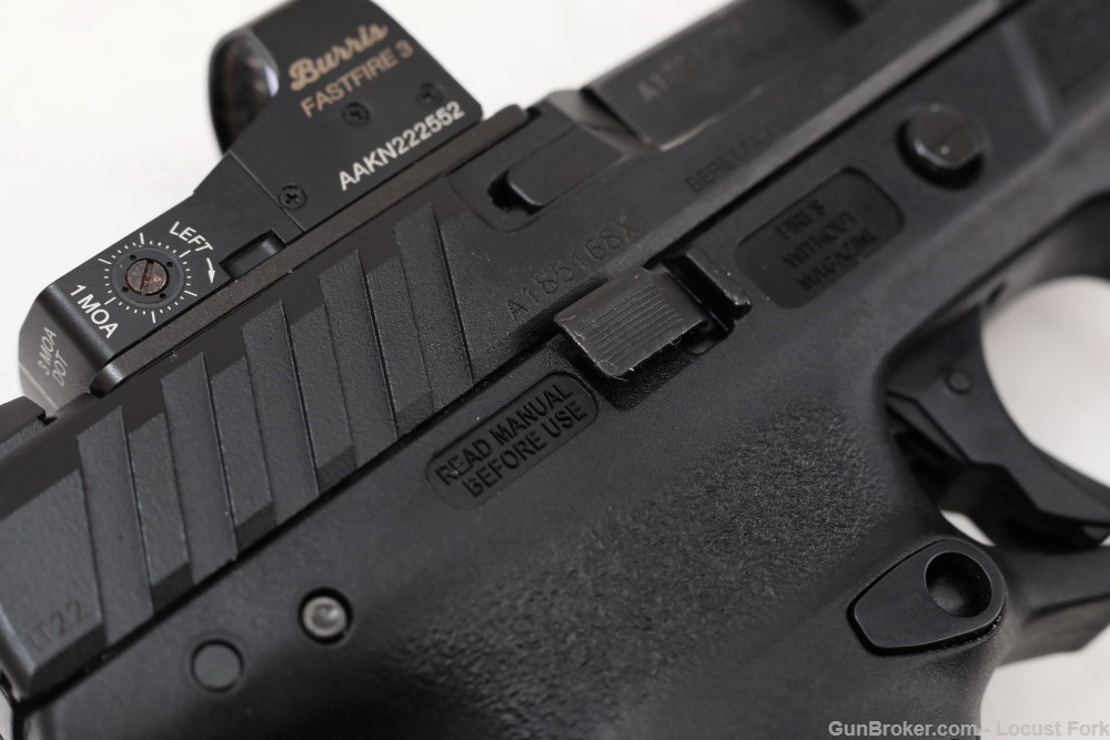 Beretta APX A1 FS 9mm 4.25" OPTICS READY Burris Holo LIKE NEW IN BOX NR! -img-24