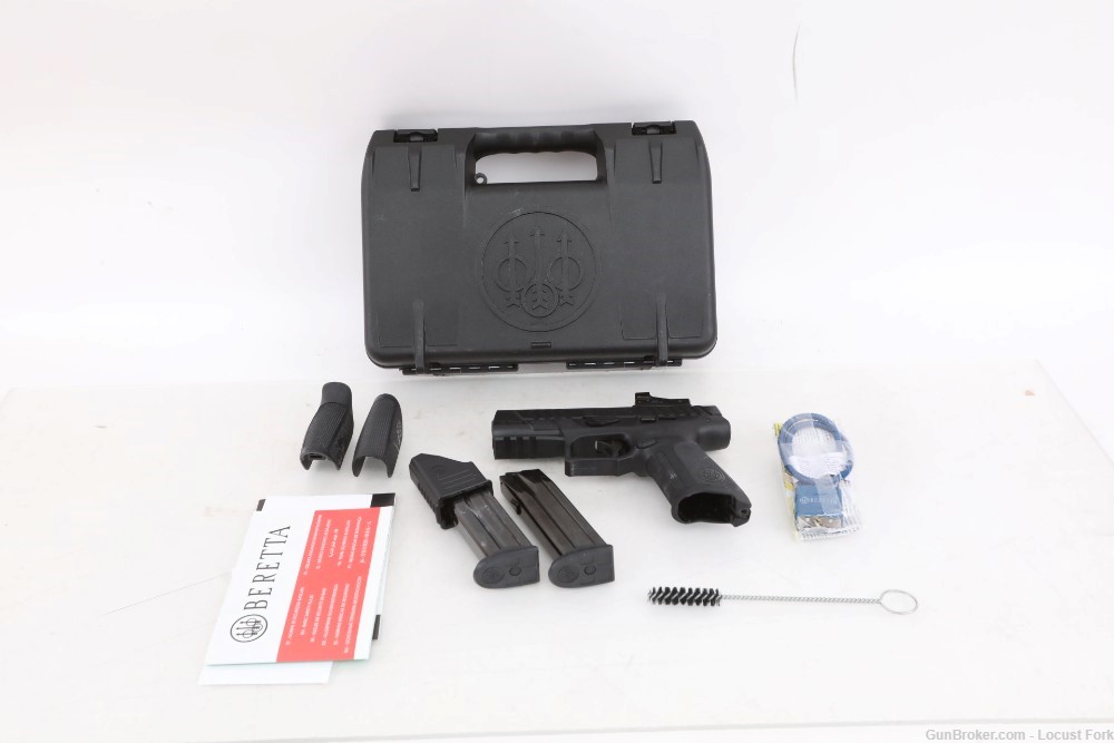 Beretta APX A1 FS 9mm 4.25" OPTICS READY Burris Holo LIKE NEW IN BOX NR! -img-0