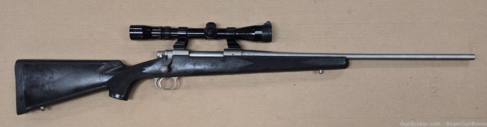Remington 700ADL stainless 30-06 22" barrel preowned beautiful condition -img-0