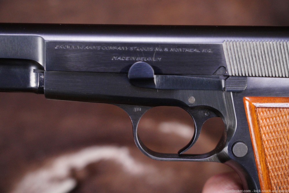 FN Browning Hi-Power 9mm Para 4 5/8" Semi-Automatic Pistol, MFD 1964 C&R-img-10