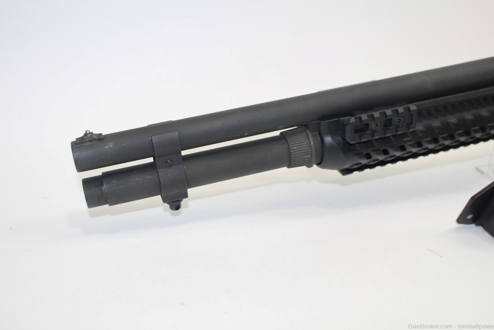  Remington 870 Tact 12 Ga With Pistol Grip And Extra Grip Used-img-2