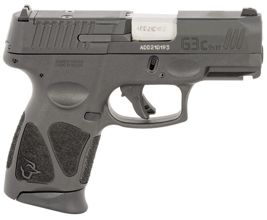 Taurus G3C 9mm Luger 3.26 Black Pistol 1G3CP9312X10-img-0