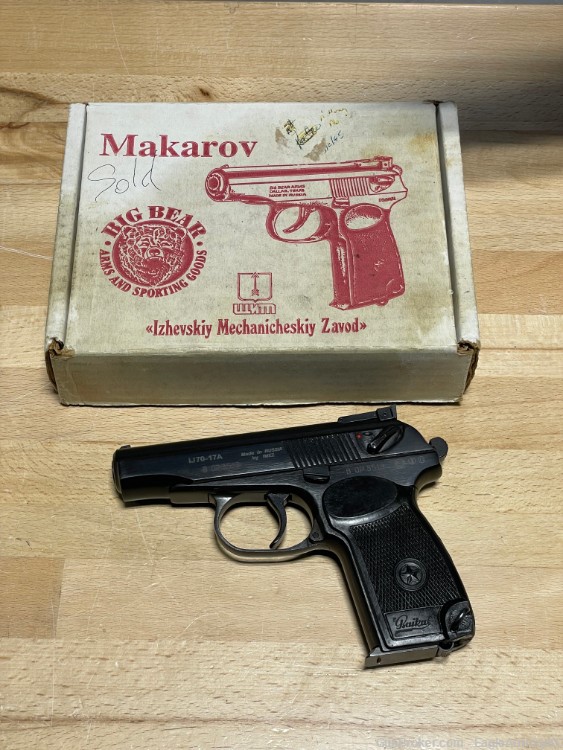 IMEZ Makarov .380 ACP Made In Russia! Buy Now, No CC Fees!-img-0