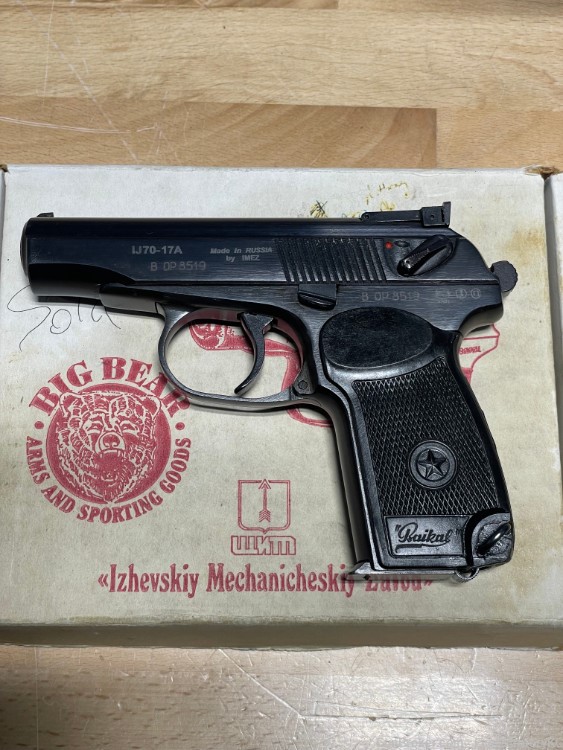 IMEZ Makarov .380 ACP Made In Russia! Buy Now, No CC Fees!-img-1