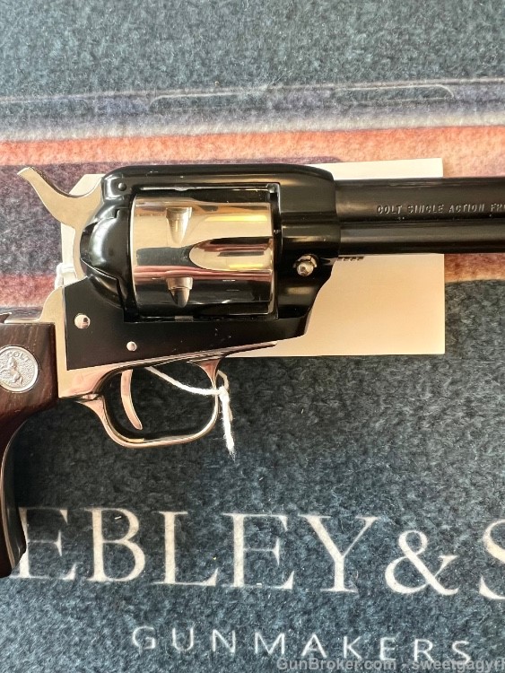 Colt Wyoming Diamond Jubilee Frontier Scout Revolver .22lr-img-3