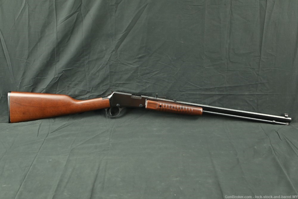Henry Pump Action Octagon .22 Magnum 23.5” Pump / Slide Action Rifle-img-2