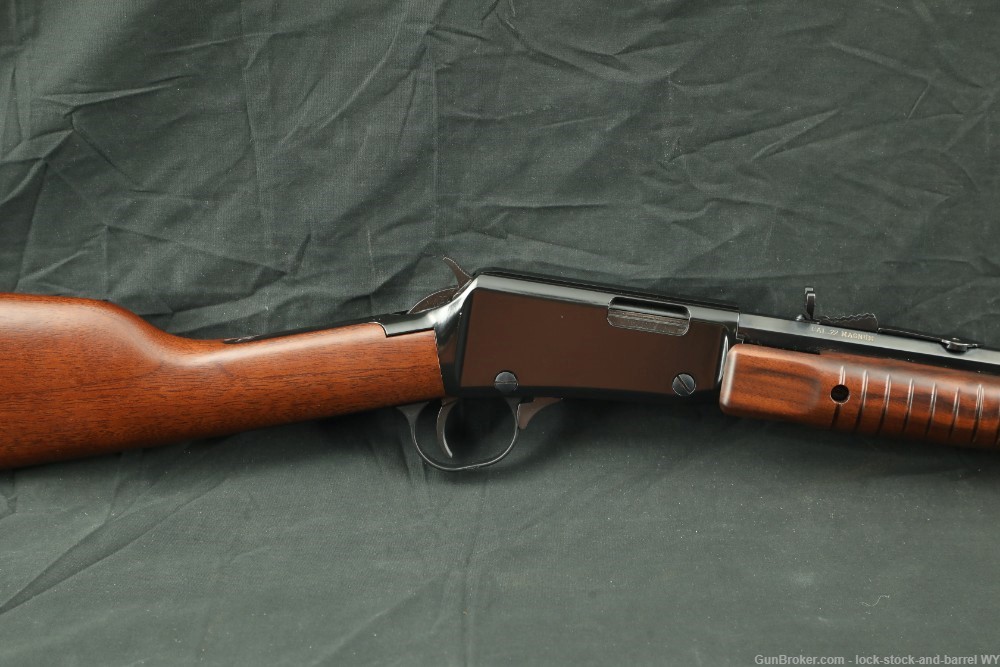 Henry Pump Action Octagon .22 Magnum 23.5” Pump / Slide Action Rifle-img-4