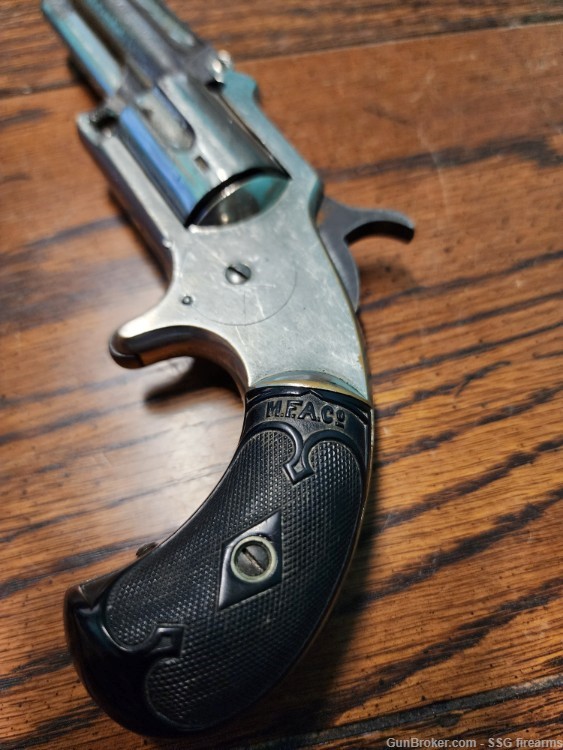 Marlin No.32 Standard 1875 pocket revolver .32RF 3"BBL-img-6