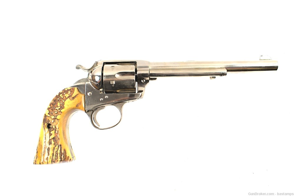 Colt Bisley Single Action Army (SAA) Revolver in 38 SPL – SN: 212843 (C&R)-img-1