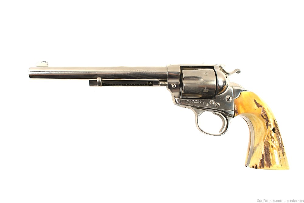 Colt Bisley Single Action Army (SAA) Revolver in 38 SPL – SN: 212843 (C&R)-img-0