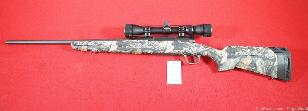 SAVAGE AXIS XP .270 WIN MATTE BLUE/CAMO SYNTHETIC WITH SCOPE (SV57281)-img-1