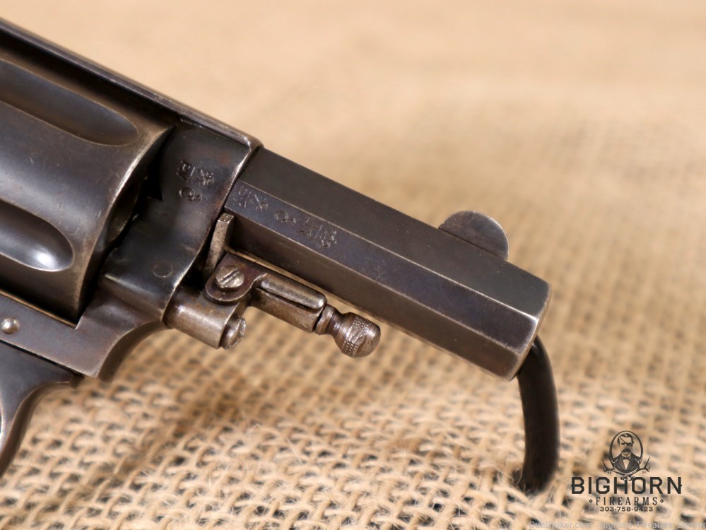 Liege, Belgian, Velo-Dog, .32 Cal. Hammerless Double-Action Pocket Revolver-img-9