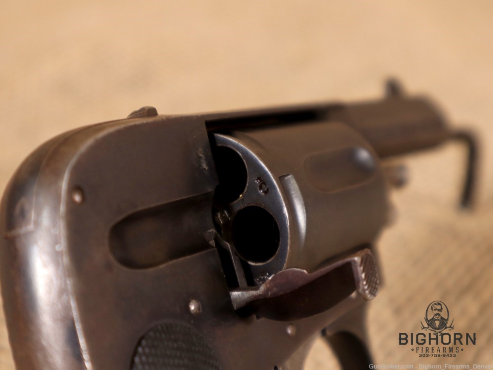 Liege, Belgian, Velo-Dog, .32 Cal. Hammerless Double-Action Pocket Revolver-img-28