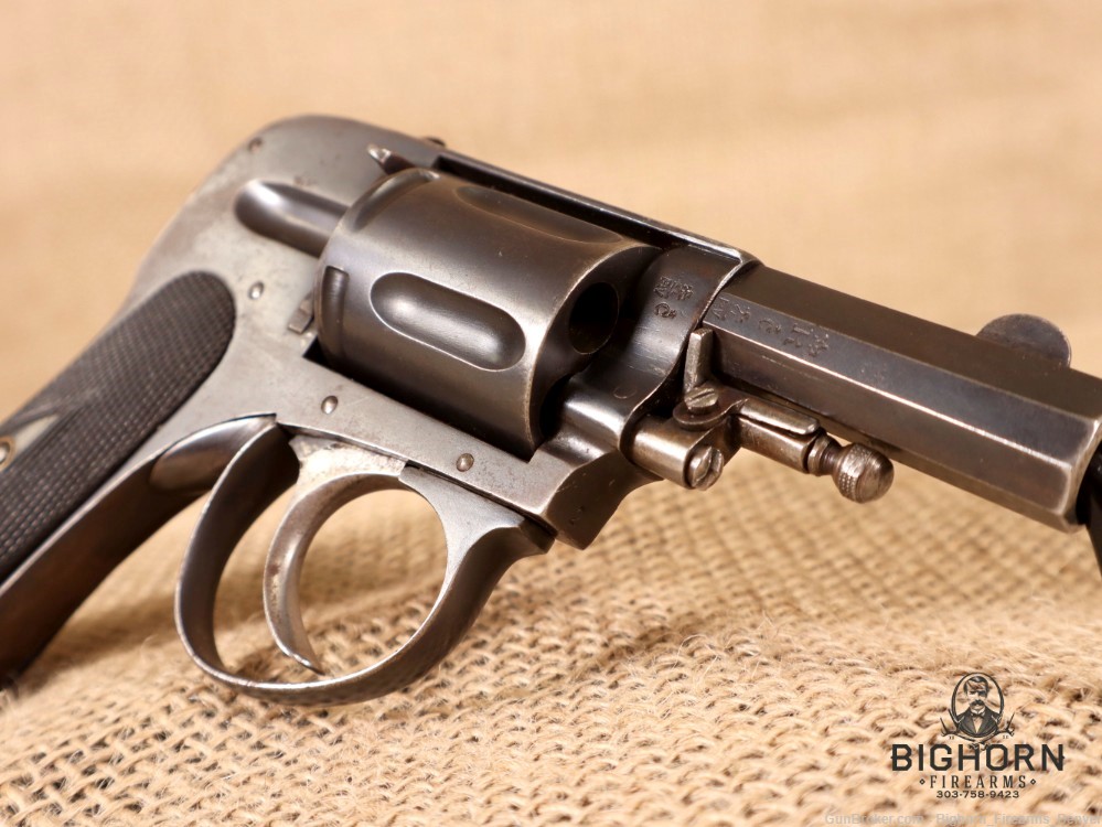 Liege, Belgian, Velo-Dog, .32 Cal. Hammerless Double-Action Pocket Revolver-img-13